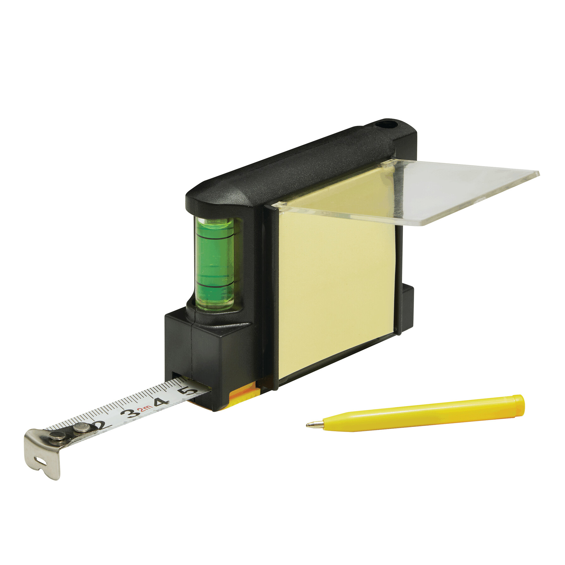 Maßband NOTY, 2m, gelb, schwarz, silber