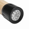 LED Taschenlampe BAMBOO SHINE, braun, schwarz