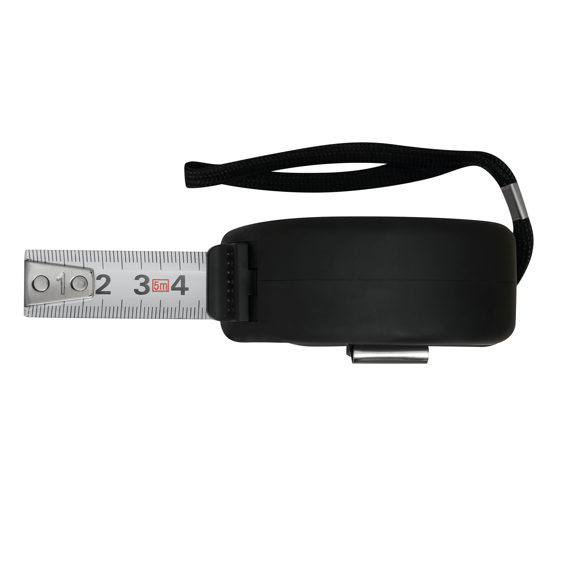 Maßband WORKER, 5m, schwarz, silber