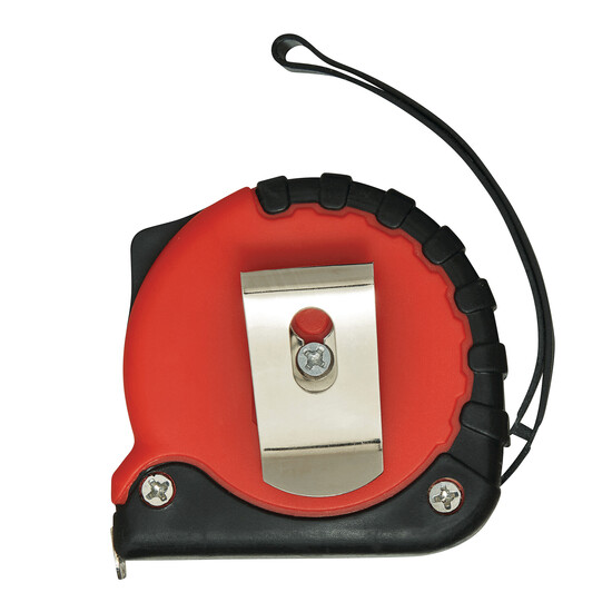 Maßband ELEMENTAL I, 3 m, rot, schwarz