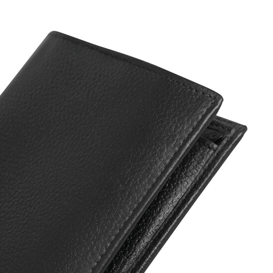 Echtleder-Geldbörse MESSINA, schwarz