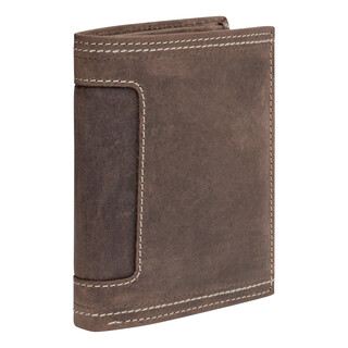 Echtleder-Geldbörse WILD STYLE II, braun