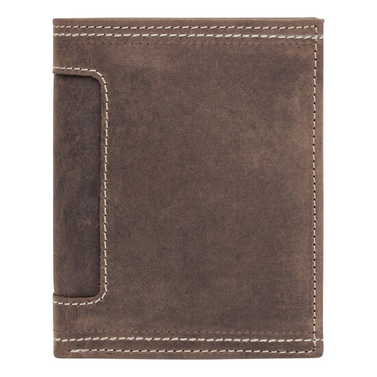 Echtleder-Geldbörse WILD STYLE II, braun