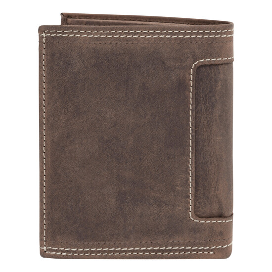 Echtleder-Geldbörse WILD STYLE II, braun