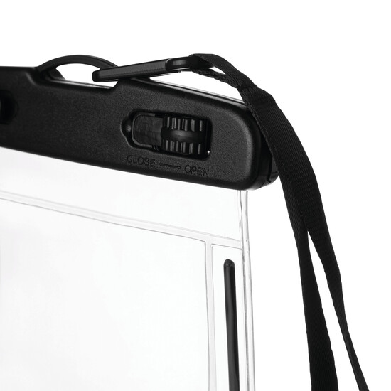 Tasche DIVER, schwarz, transparent