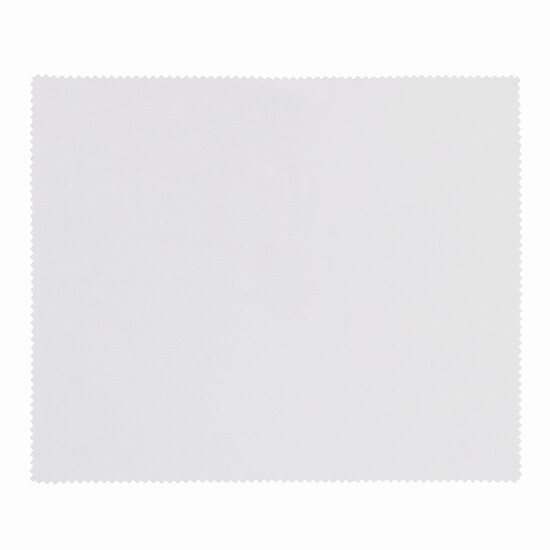 Mikrofaser-Brillenputztuch CLEAN UP, weiß