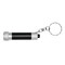 Schlüsselanhänger FLARE, schwarz, silber