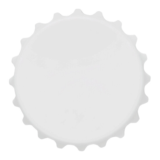 Flaschenöffner CROWNCAP, weiß