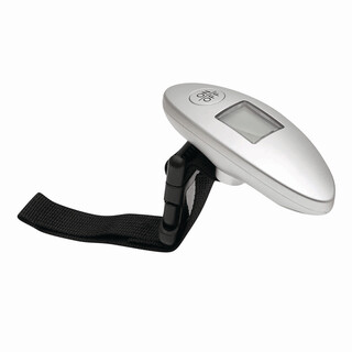 Digitale Kofferwaage LIFT OFF, schwarz, silber