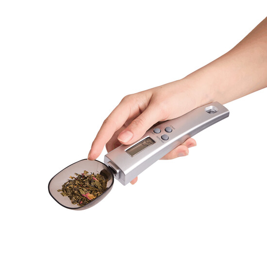 Digitale Löffelwaage PRECISE, silber