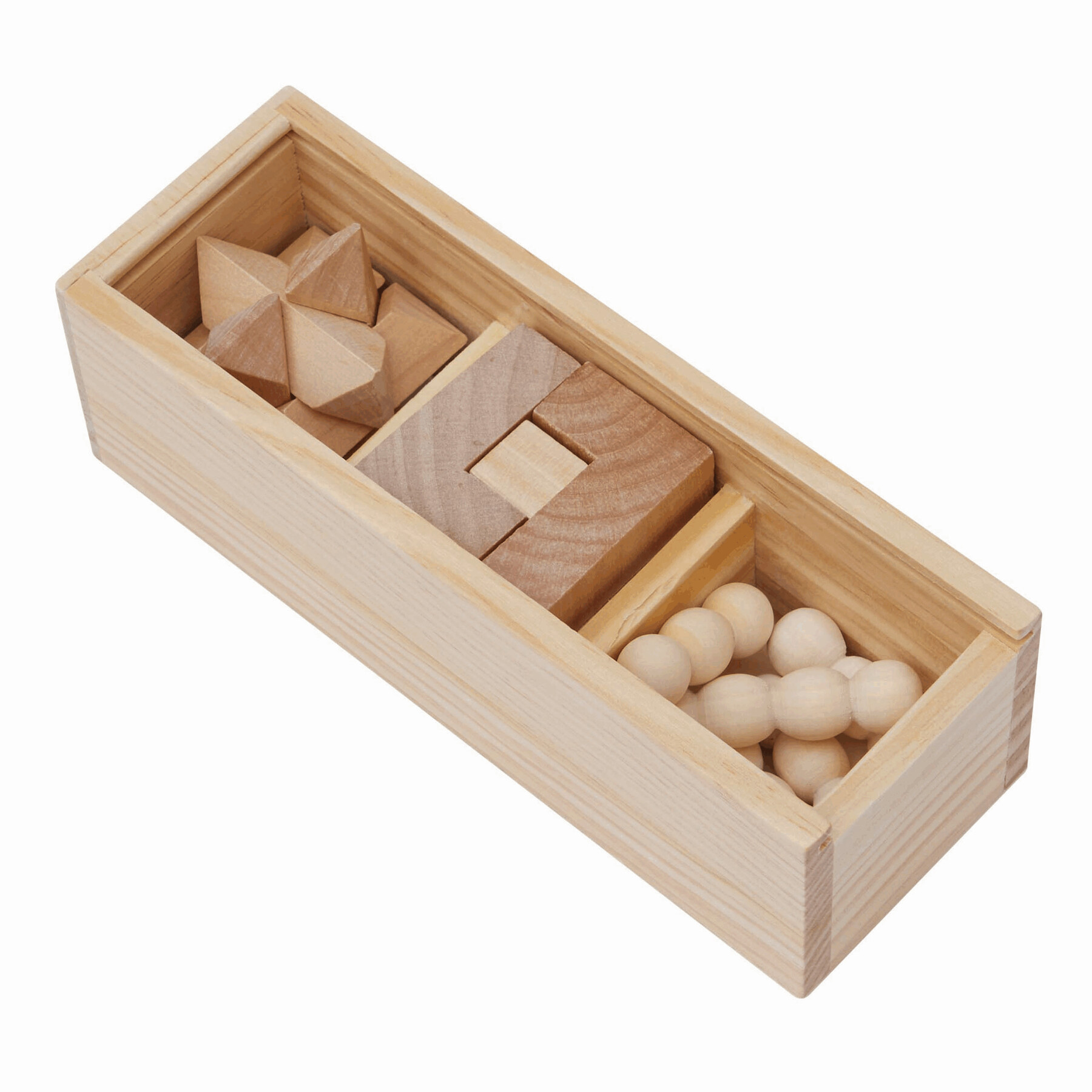 Geschicklichkeitsspiel-Set BRAIN POWER, braun