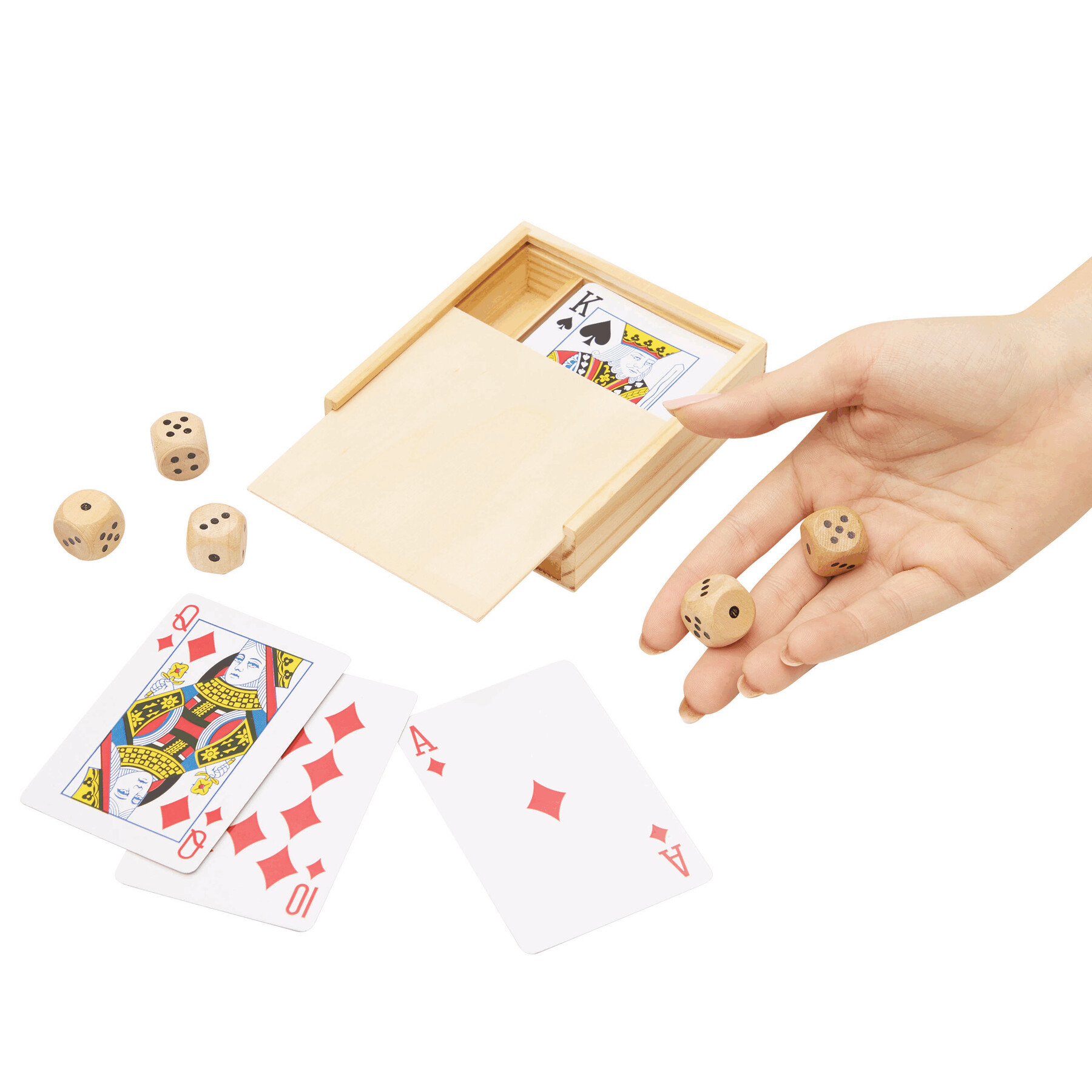 Spiele-Set EVERGAME, braun