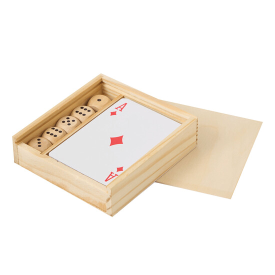Spiele-Set EVERGAME, braun