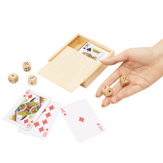 Spiele-Set EVERGAME, braun