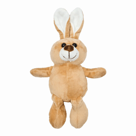 Plüsch-Hase LUKAS, braun, schwarz, weiß