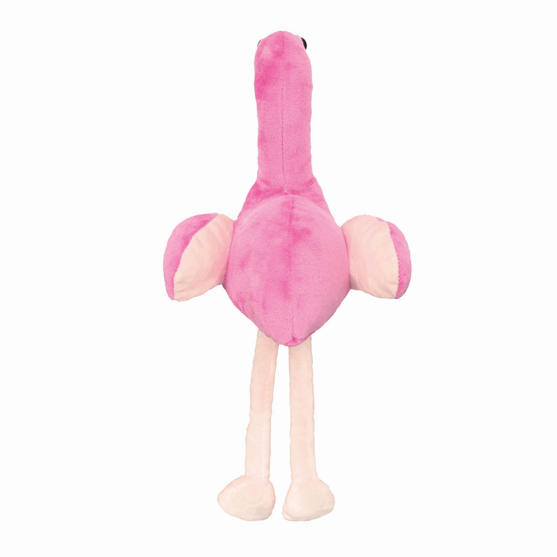 Plüsch-Flamingo LUISA, pink, schwarz, weiß