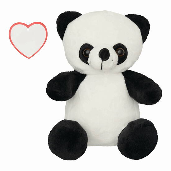 Plüsch-Panda ANTHONY, schwarz, weiß