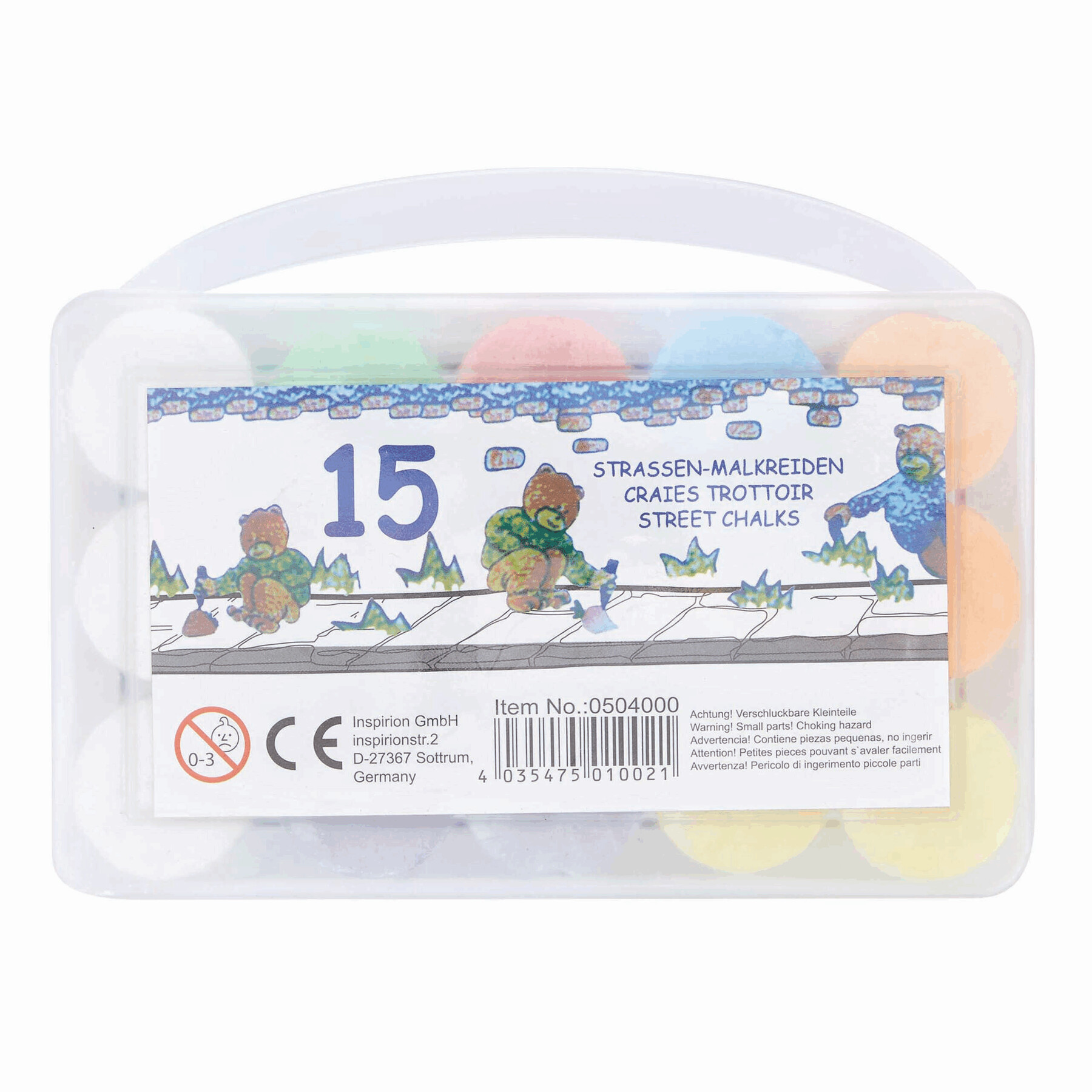 Straßenmalkreide AVENUE, farbig