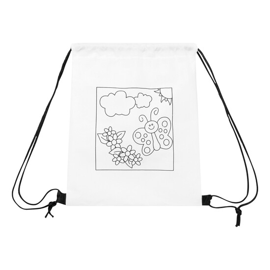 Turnbeutel zum Bemalen COLOURFUL HOBBY, weiß