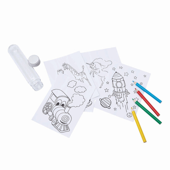 Malset TUBY, silber, transparent