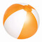 Aufblasbarer Strandball ATLANTIC SHINY, orange, weiß