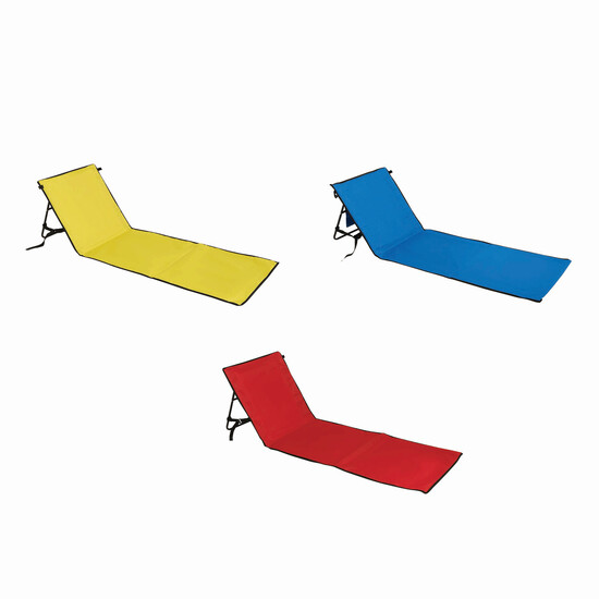 Faltbare Strandmatte SUNNY BEACH, gelb