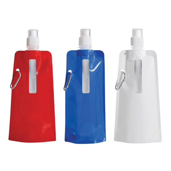 Trinkflasche AQUAFOLD, blau