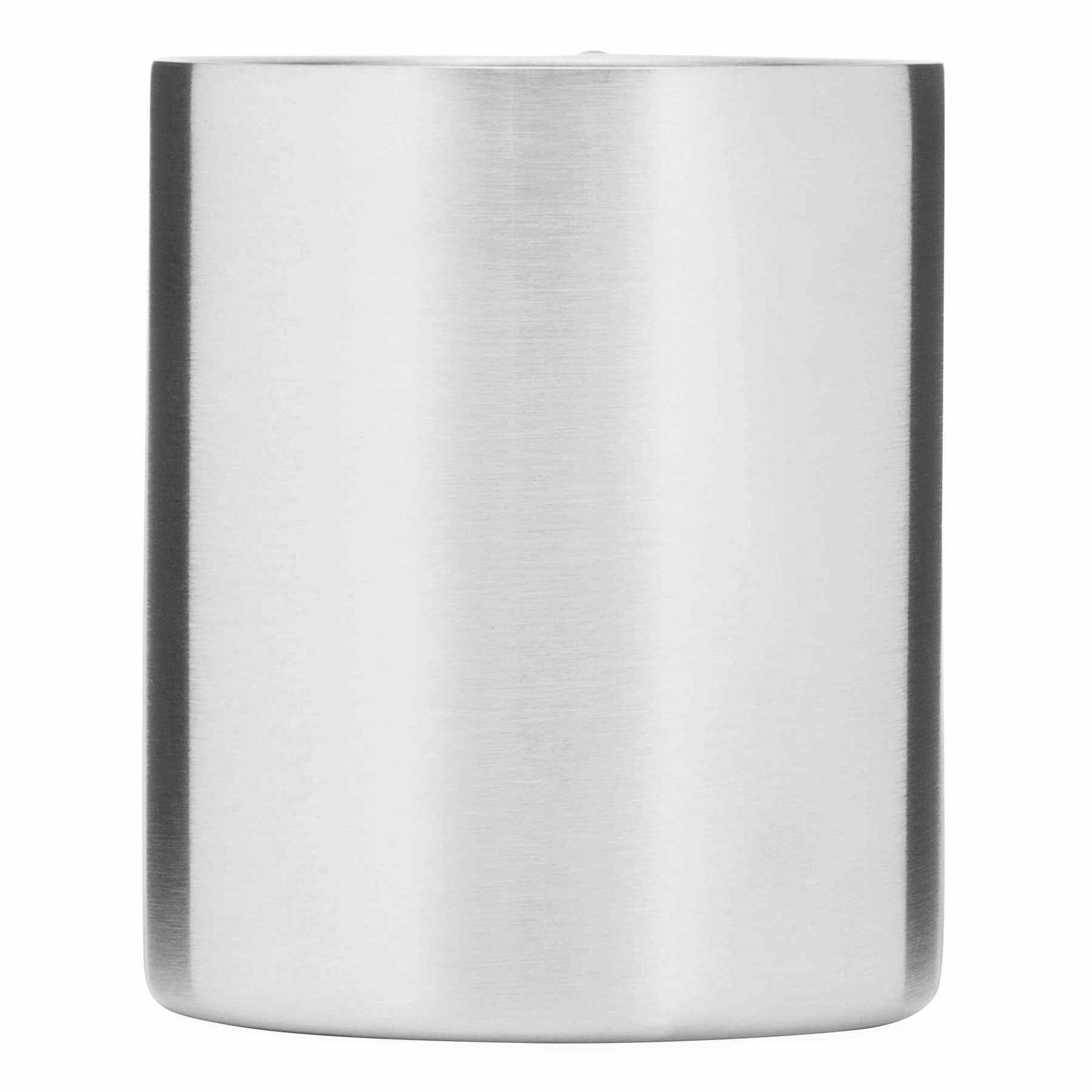 Edelstahl Becher HIKING DAY, blau, silber