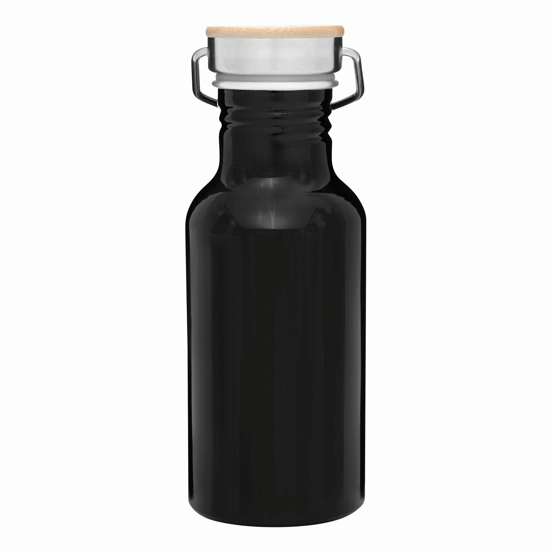 Aluminium Trinkflasche ECO TRANSIT, schwarz