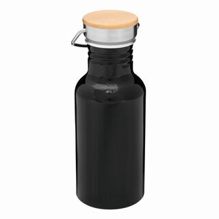 Aluminium Trinkflasche ECO TRANSIT, schwarz
