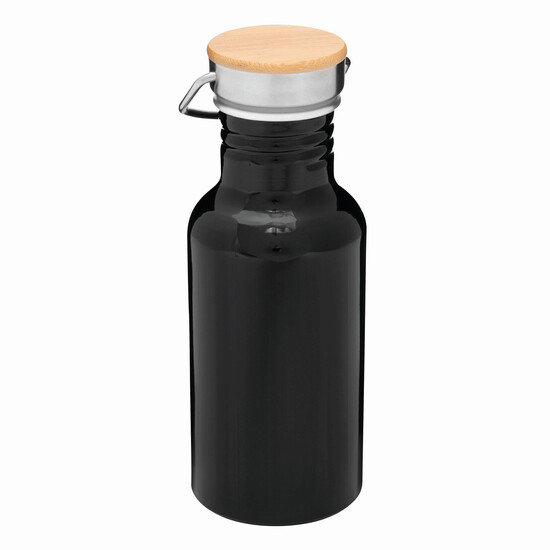 Aluminium Trinkflasche ECO TRANSIT, schwarz