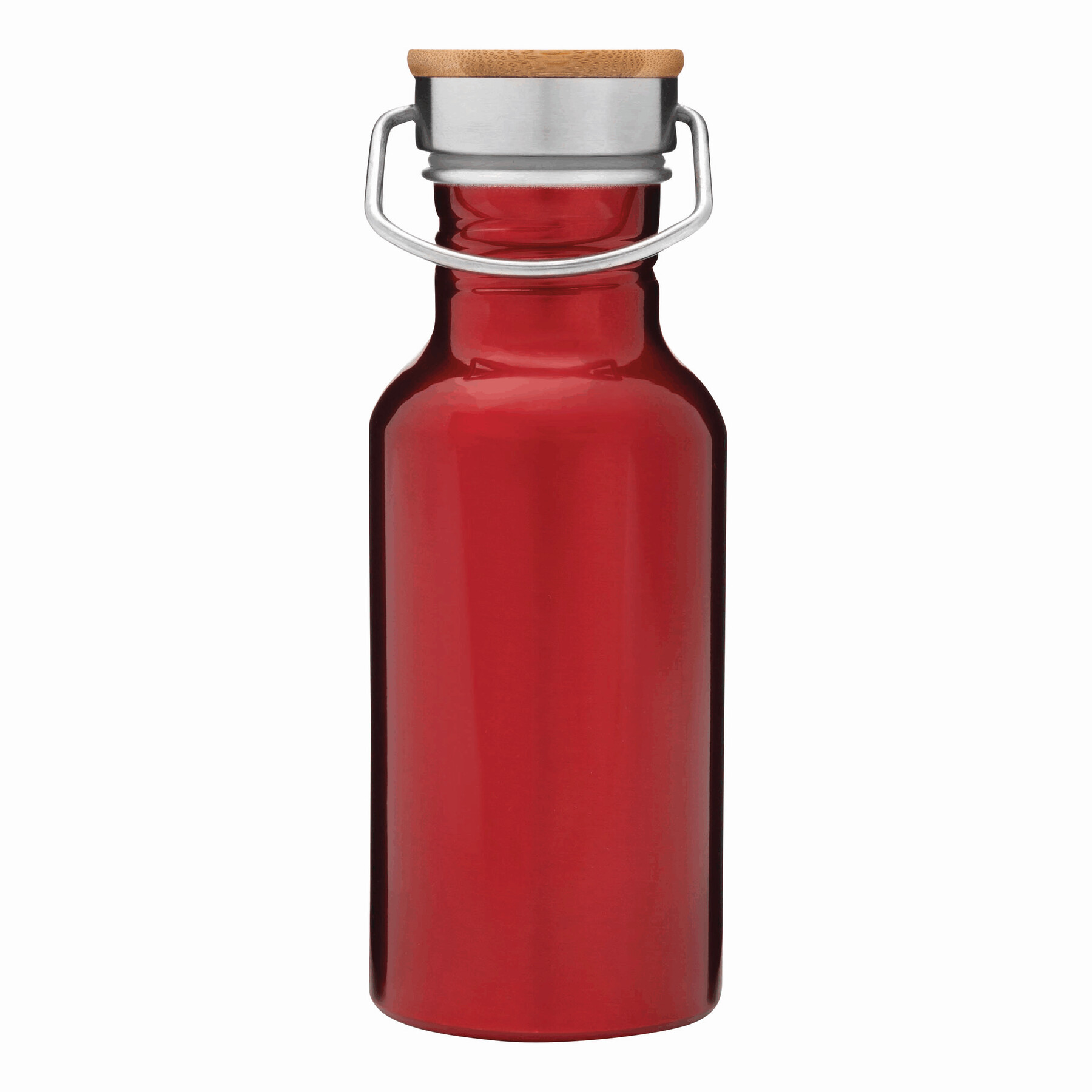 Aluminium Trinkflasche ECO TRANSIT, rot