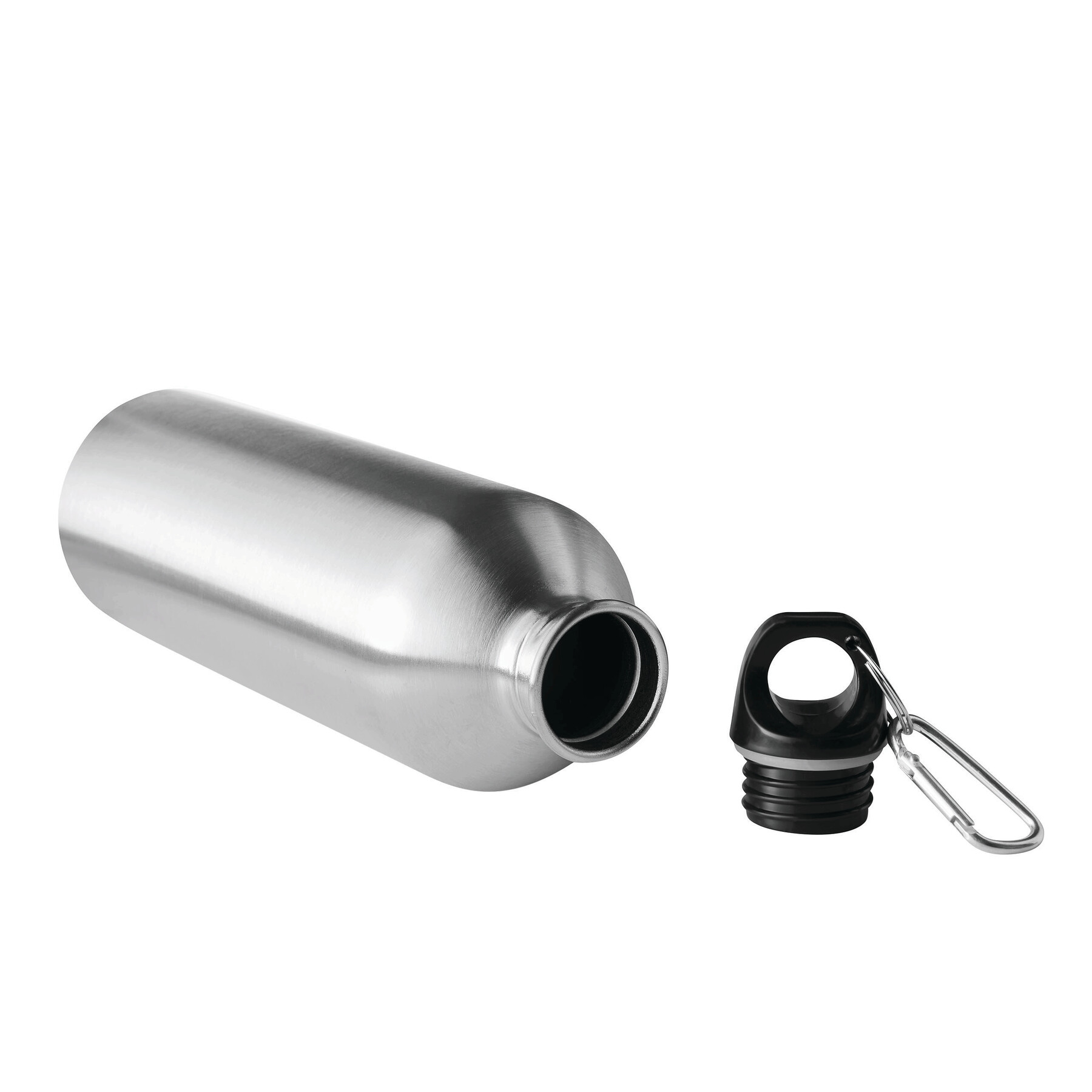 Trinkflasche STEELTRANSIT, silber