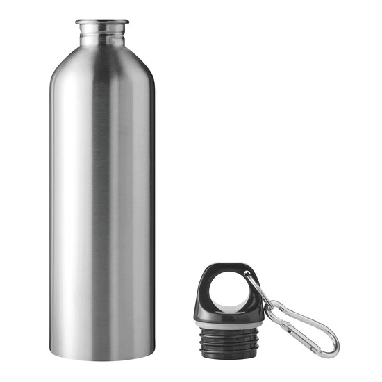 Trinkflasche STEELTRANSIT, silber