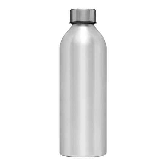 Aluminium-Trinkflasche JUMBO TRANSIT, silber