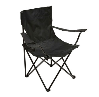 Strand- und Campingstuhl SUNNY DAY, schwarz