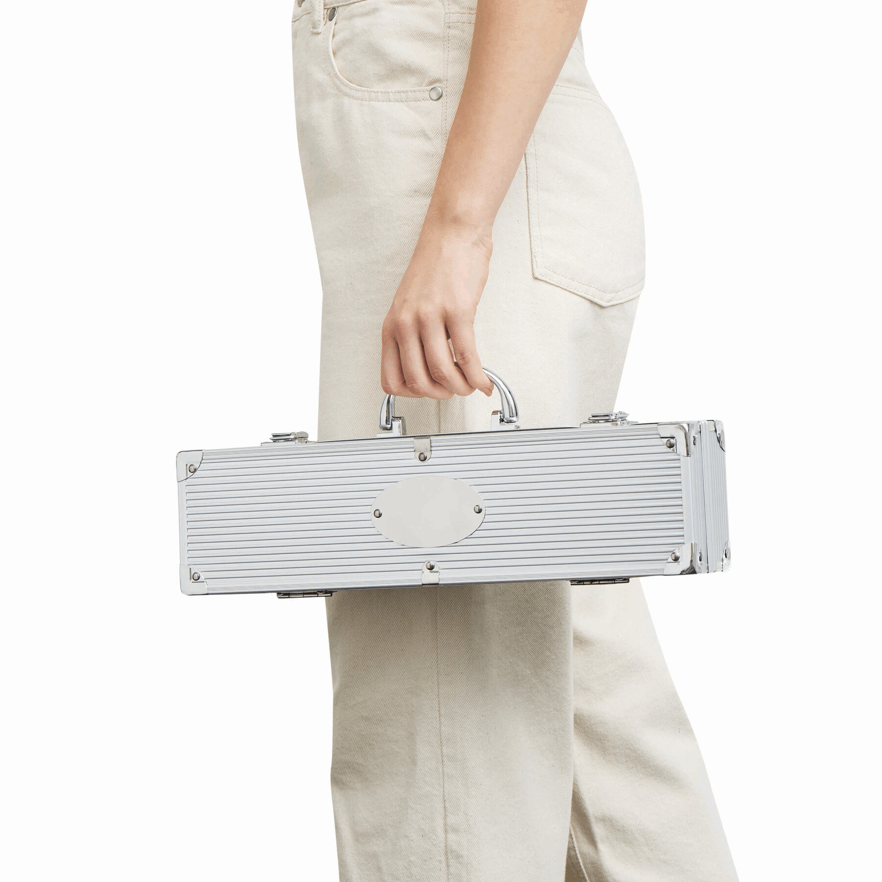 Edelstahl-Grillbesteck ROAST, silber