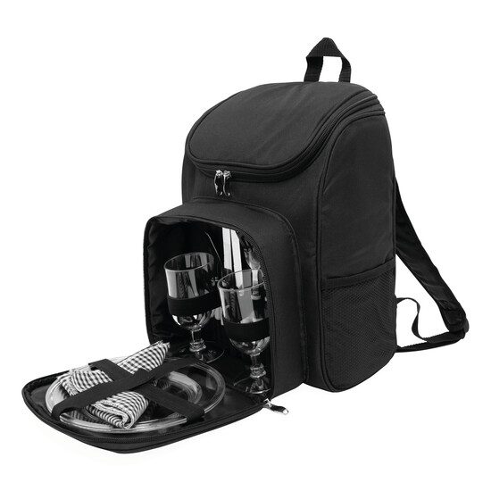 Picknick-Rucksack OUTSIDE, schwarz