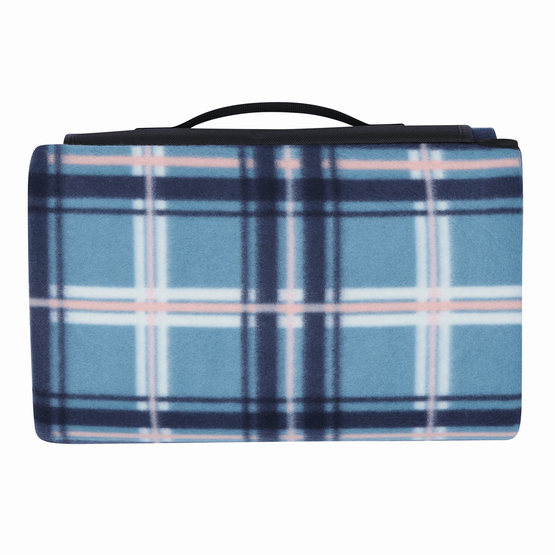 Picknickdecke OUTDOOR BREAK, blau, schwarz, weiß