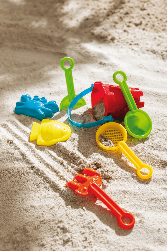Sandeimer-Set BEACHLIFE, farbig