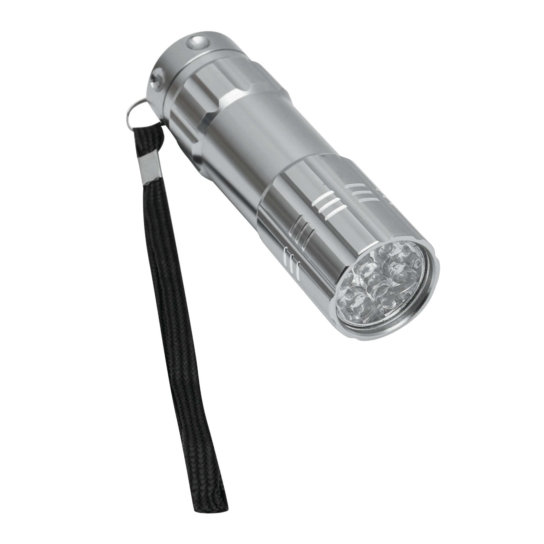 LED-Taschenlampe POWERFUL, silber