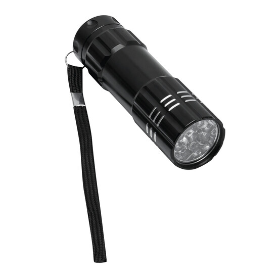 LED-Taschenlampe POWERFUL, schwarz