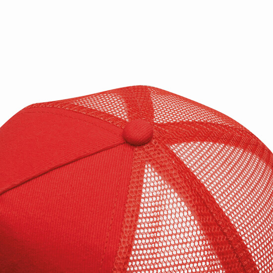 5-Panel-Cap FASTBALL, rot