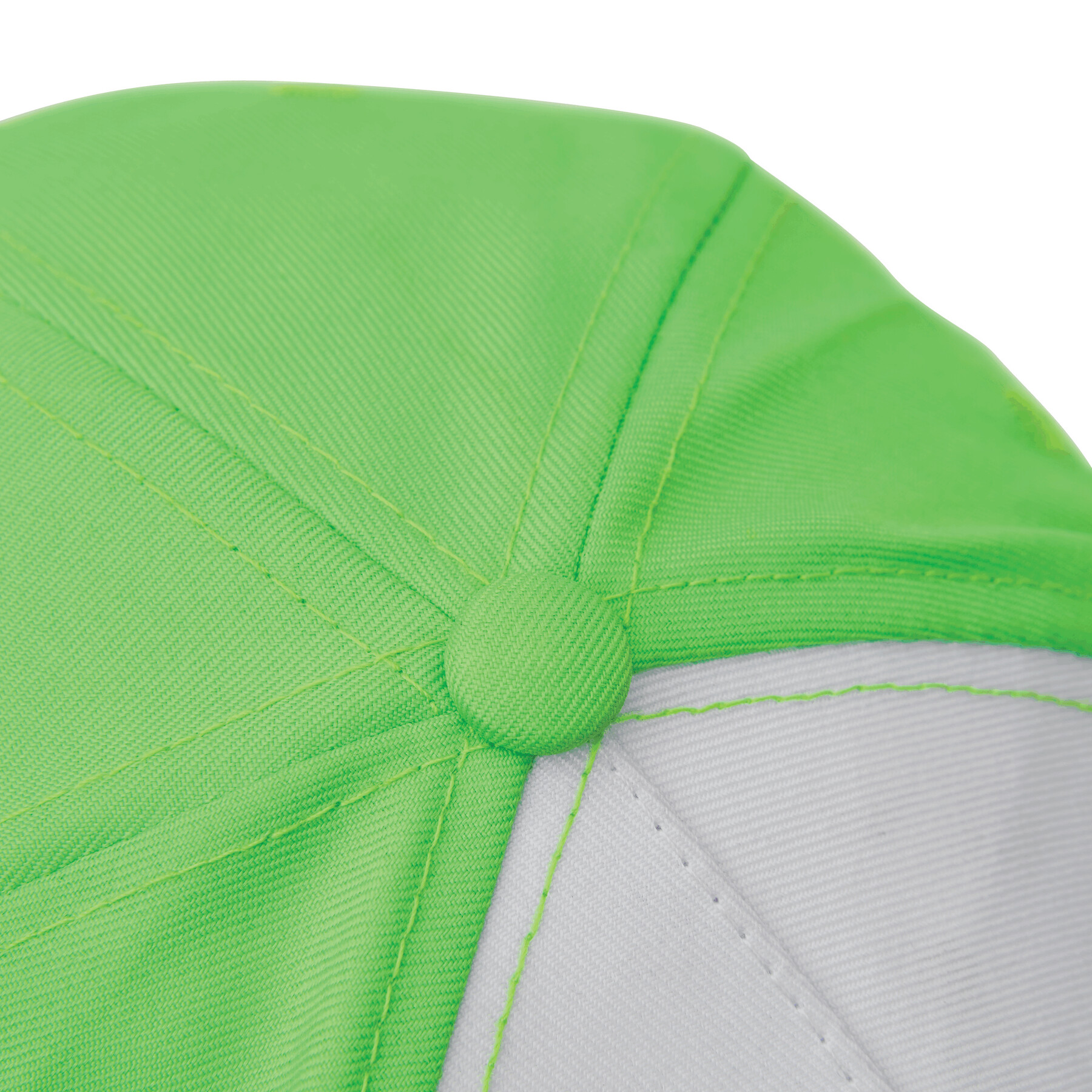 5-Panel-Cap SHINY, grün, weiß