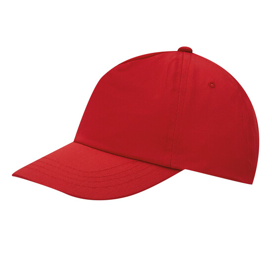 5-Panel-Cap für Kinder KIDDY WEAR, rot