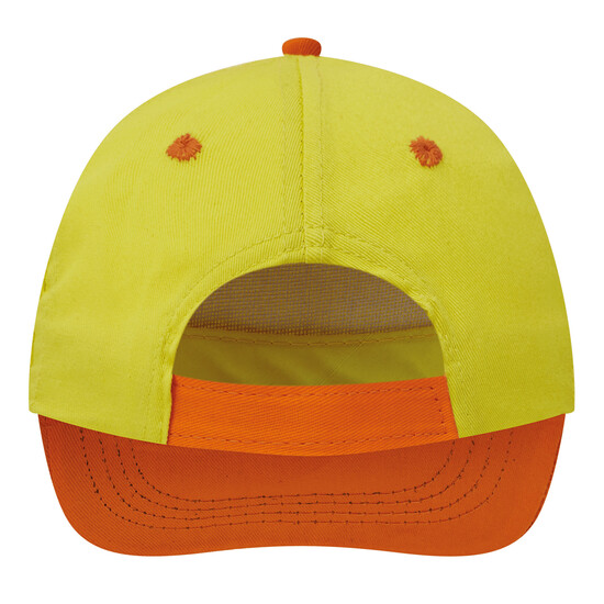 5-Panel-Cap für Kinder CALIMERO, gelb, orange