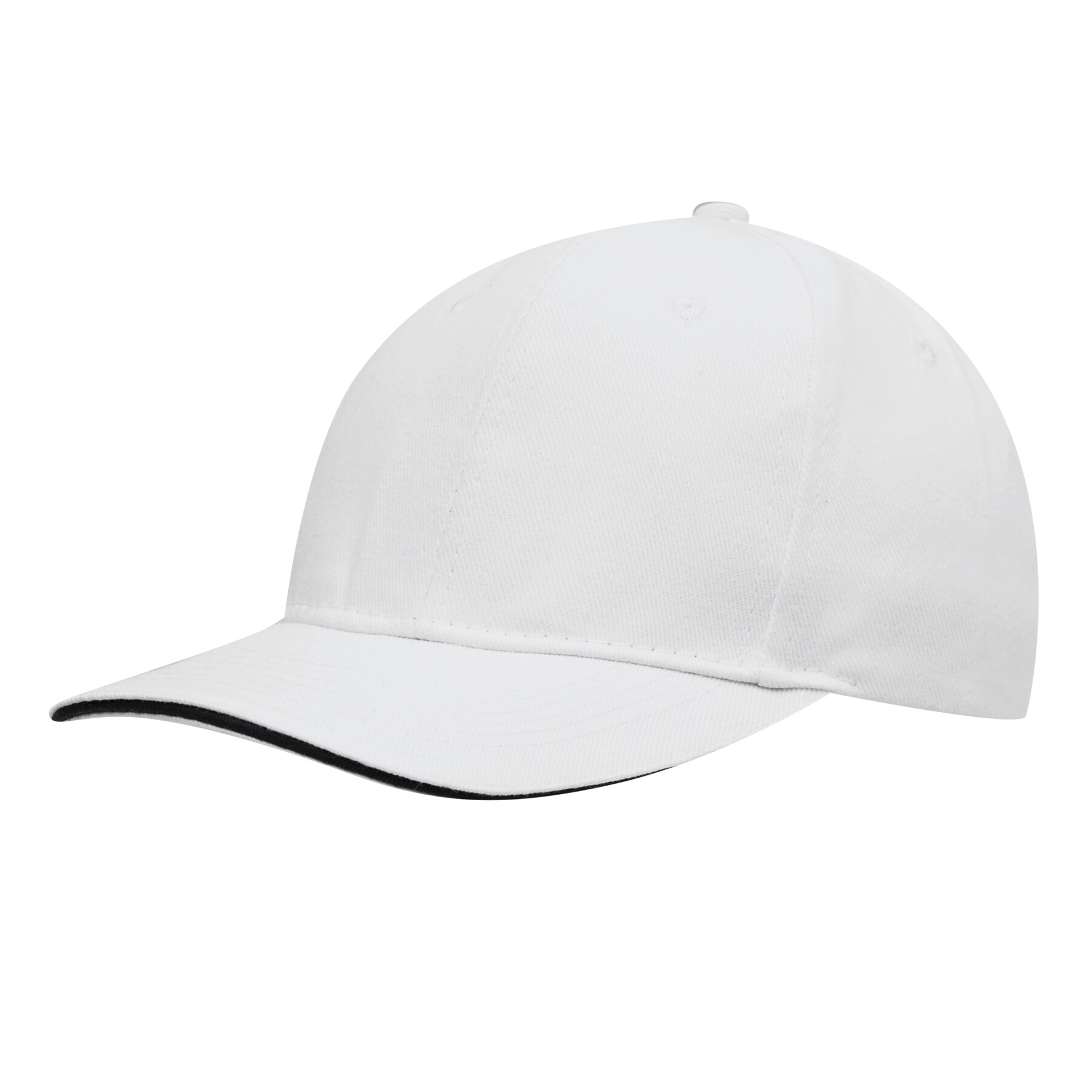 6-Panel-Sandwich-Cap LIBERTY, weiß