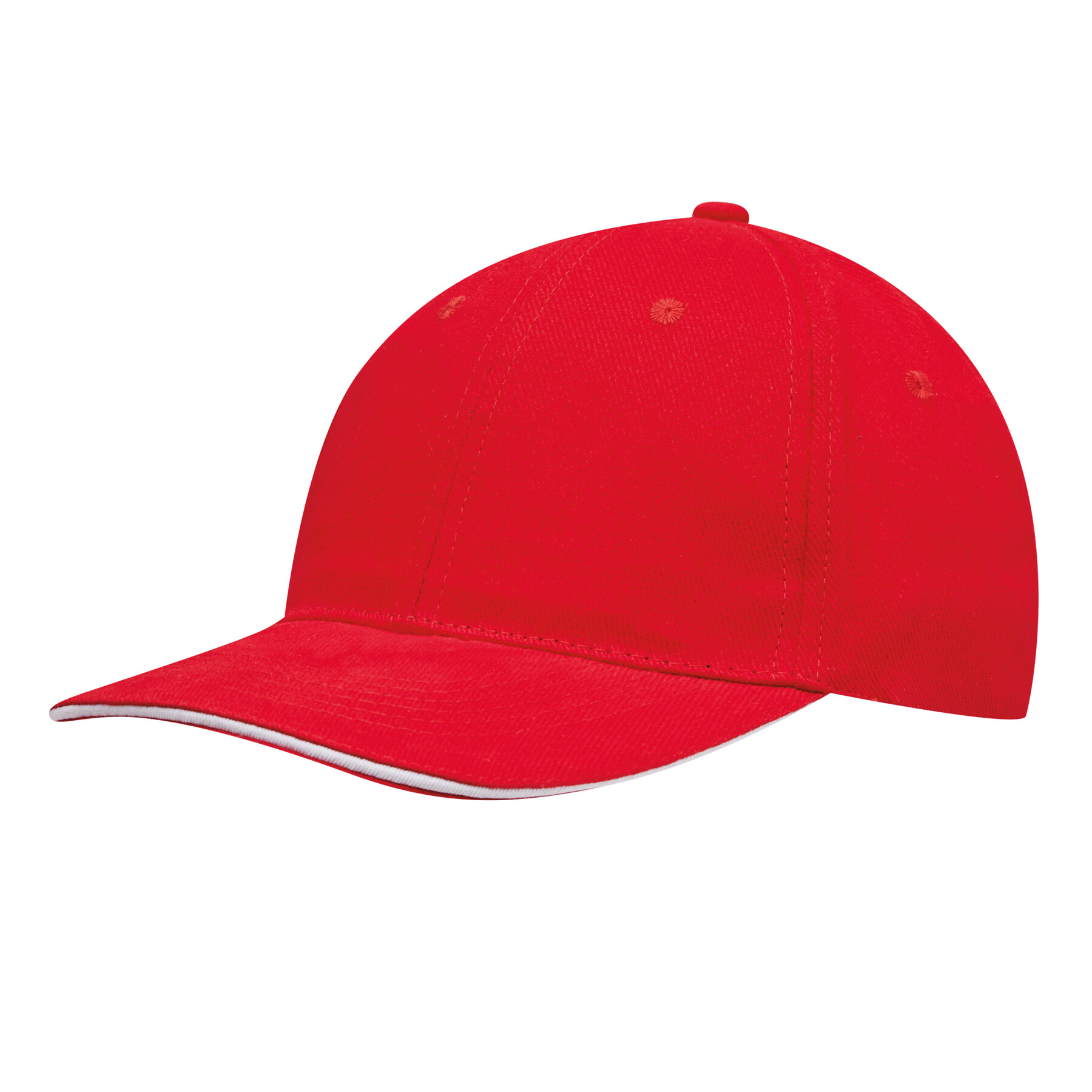 6-Panel-Sandwich-Cap LIBERTY, rot