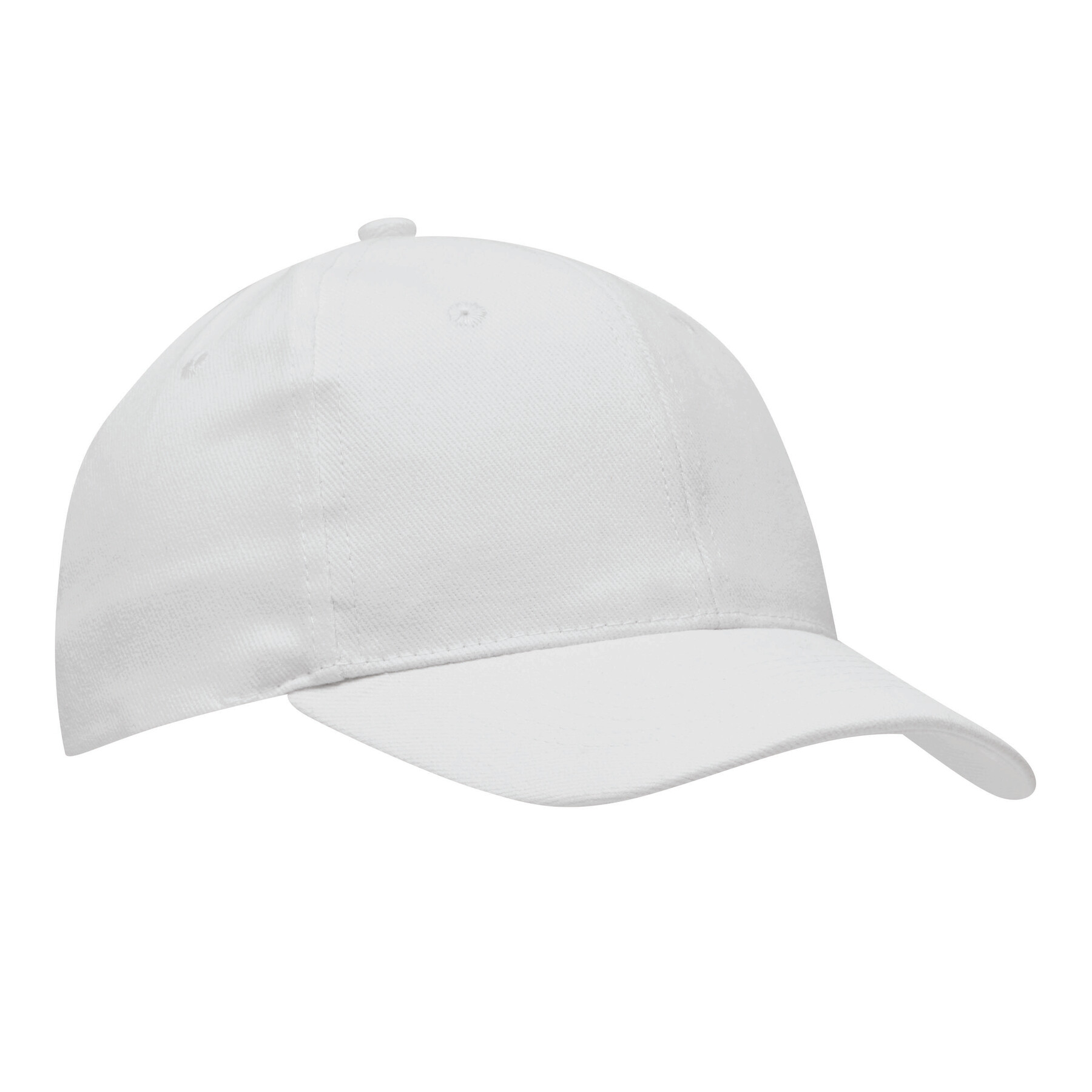 6-Panel-Baseball-Cap COTTURE, weiß