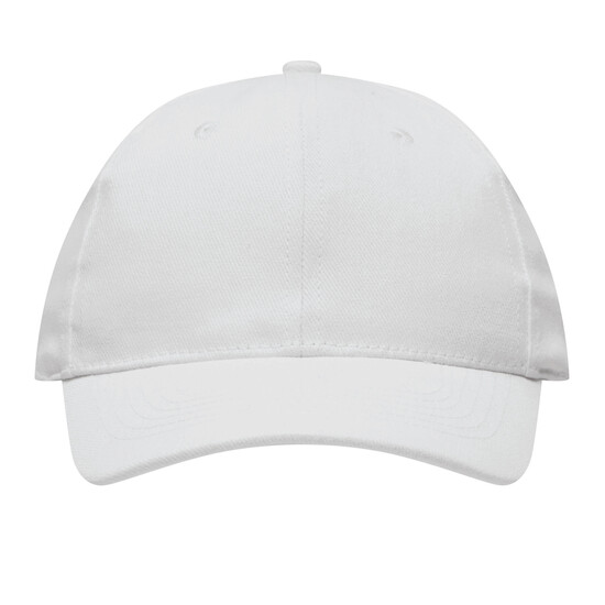 6-Panel-Baseball-Cap COTTURE, weiß